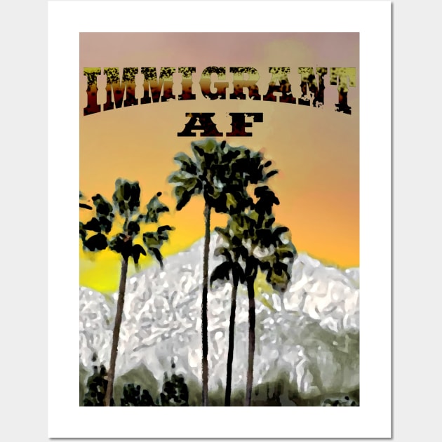 California Winter Wall Art by immigrantaf